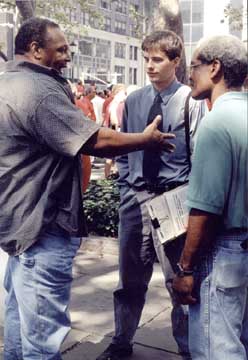 Photo of Jacob Perasso and John Hawkins